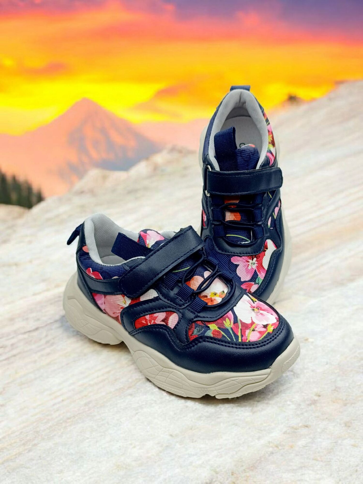 Кроссовки, размер 27, синий — фото 1