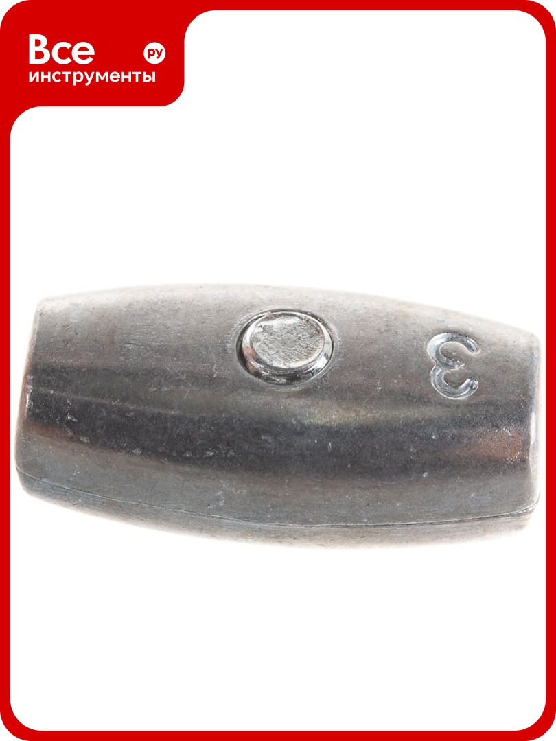 Зажим госкреп бочонок 3мм 2 шт. 7-0021240