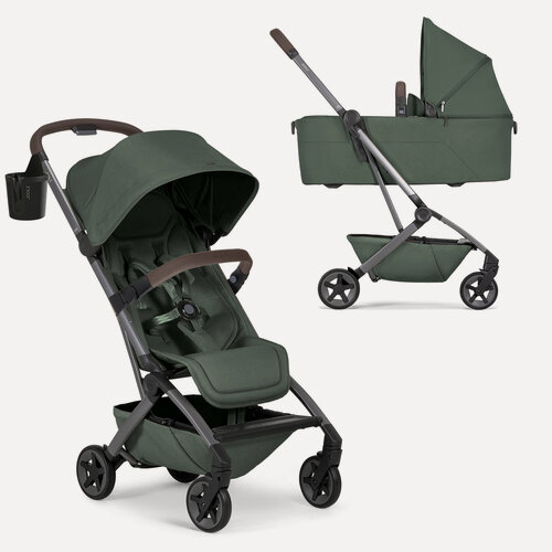 Изображение товара Детская коляска 2в1 Joolz Aer 2, цвет Forest Green SE (Зелёный), артикул производителя 320441 / 320051