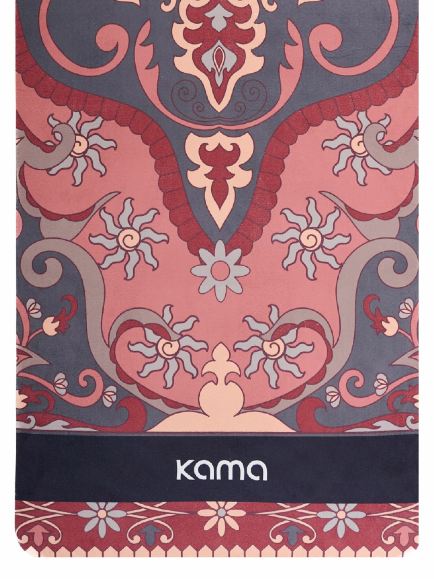 Коврик для йоги / Kama Yoga, цвет Розовый гранат, размер 183х61х0,6 — фото 1