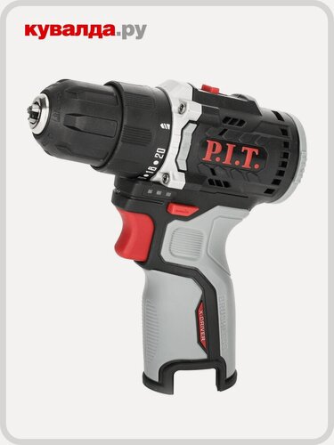 Изображение товара Дрель-шуруповерт аккумуляторная P.I.T. PBM12K-10B бесщеточная X-driver Solo