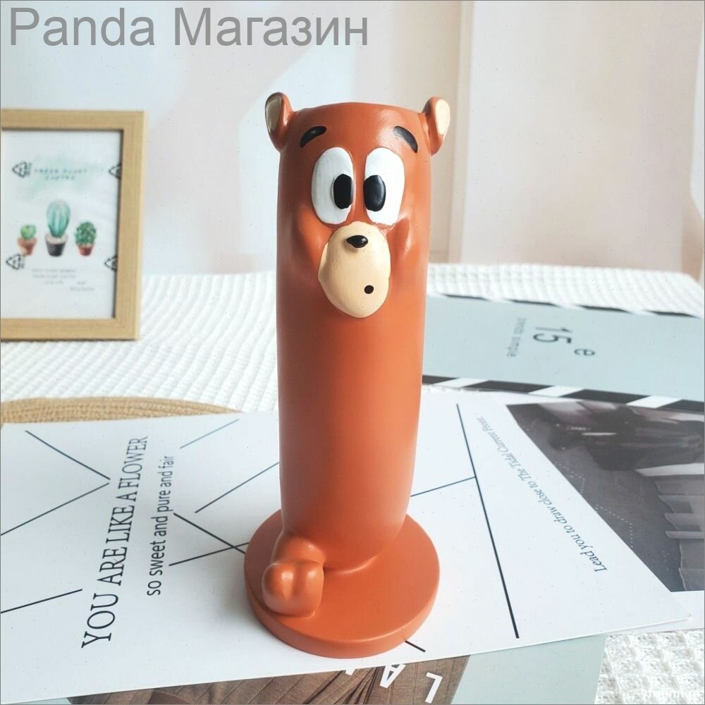 Ваза "Джери", 18 см , Смола, 1 шт