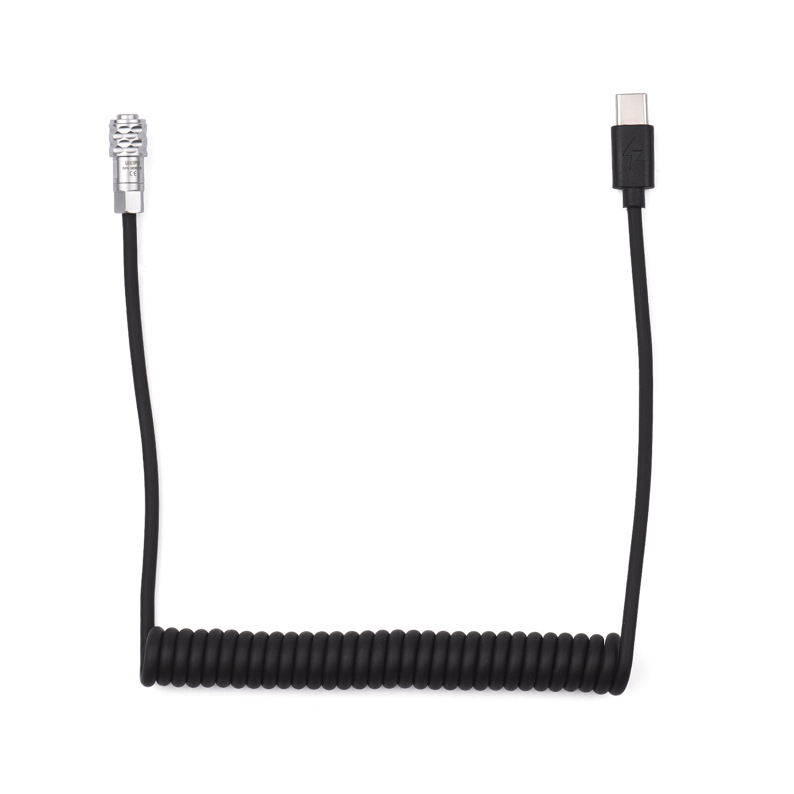 Замена кабеля питания Andoer USB-C для Blackmagic Pocket Cinema Camera BMPCC 4K/6K на USB Type-C Spring