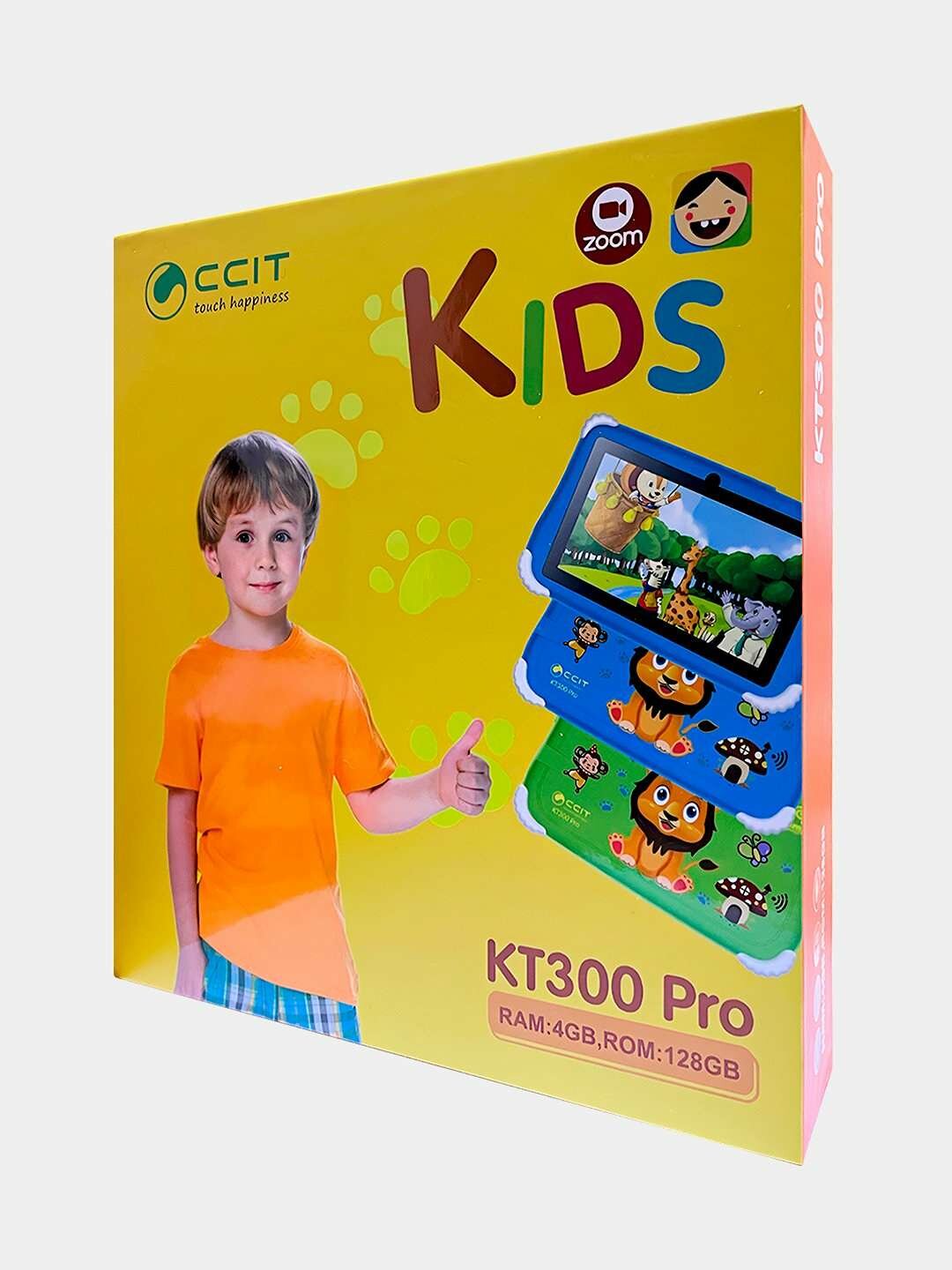 Детский умный планшет CCIT KT300 Pro 4/128 ГБ, 7" — обучение и развлечения в одном.