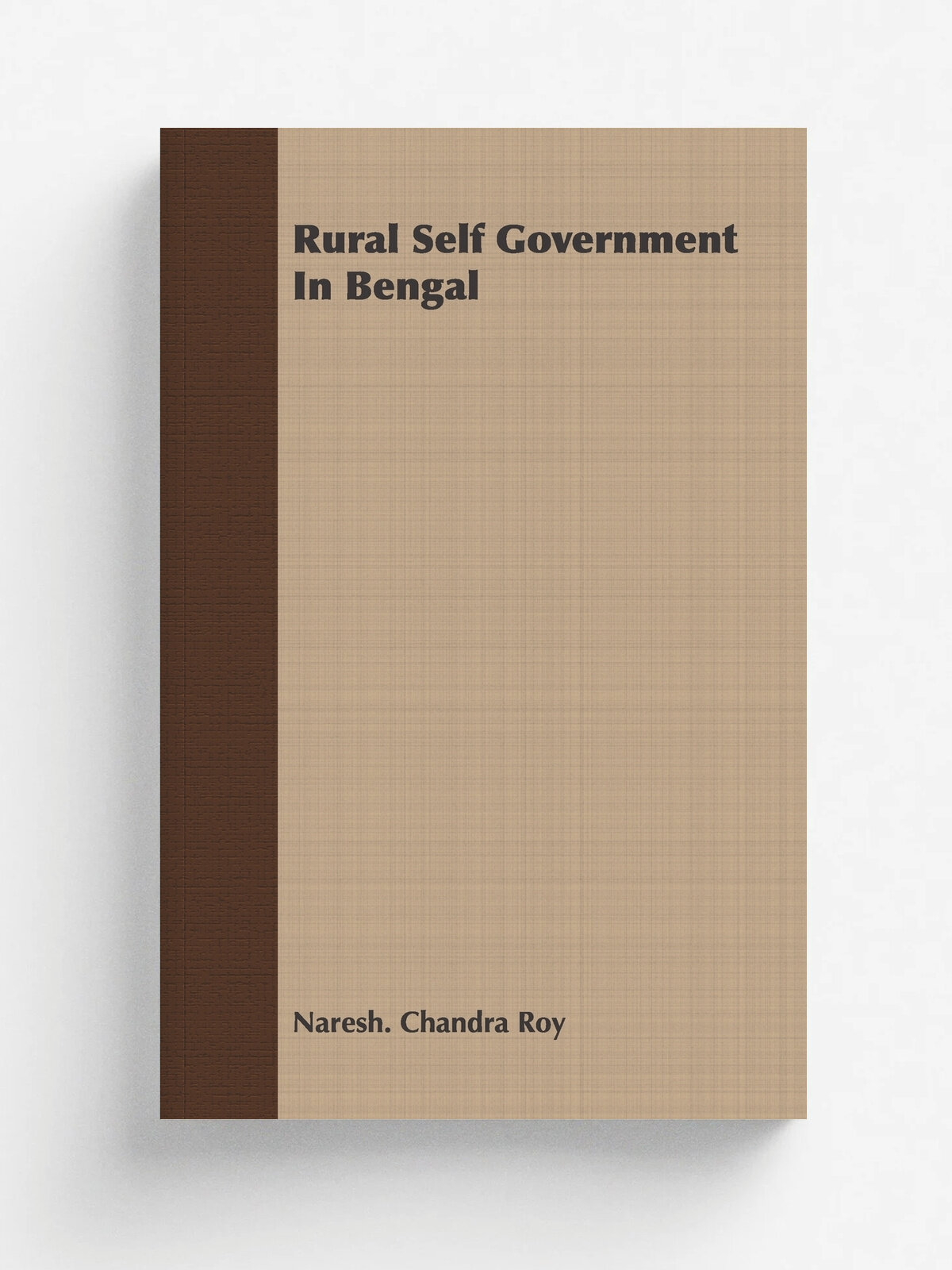 Rural Self Government In Bengal