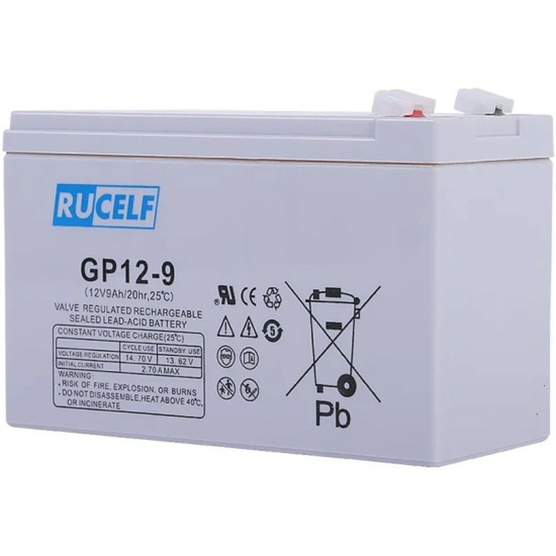 Аккумуляторная батарея RUCELF GP12-9