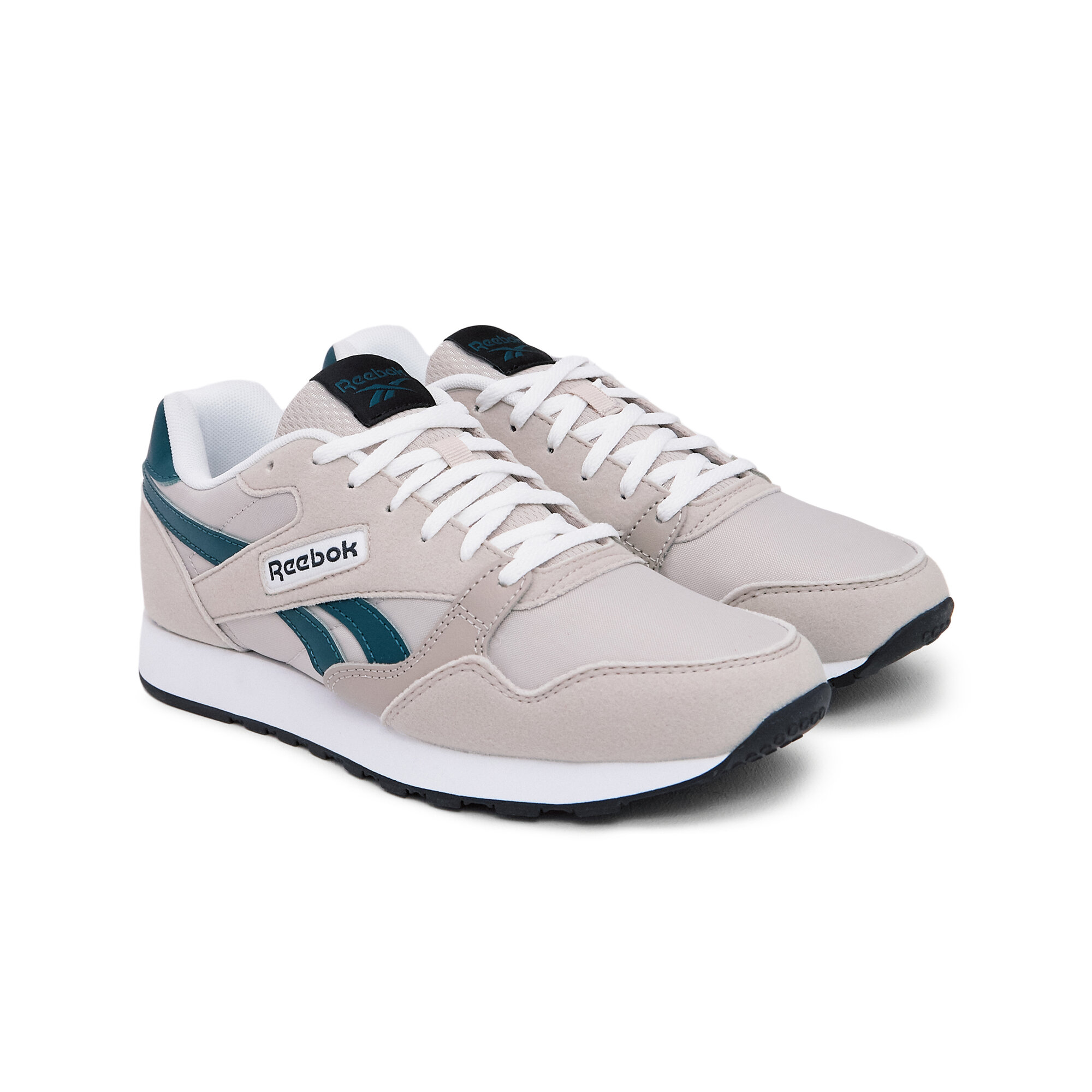 Кроссовки Reebok Ultra Flash, размер 9 US, бежевый/бирюзовый/черный — фото 1