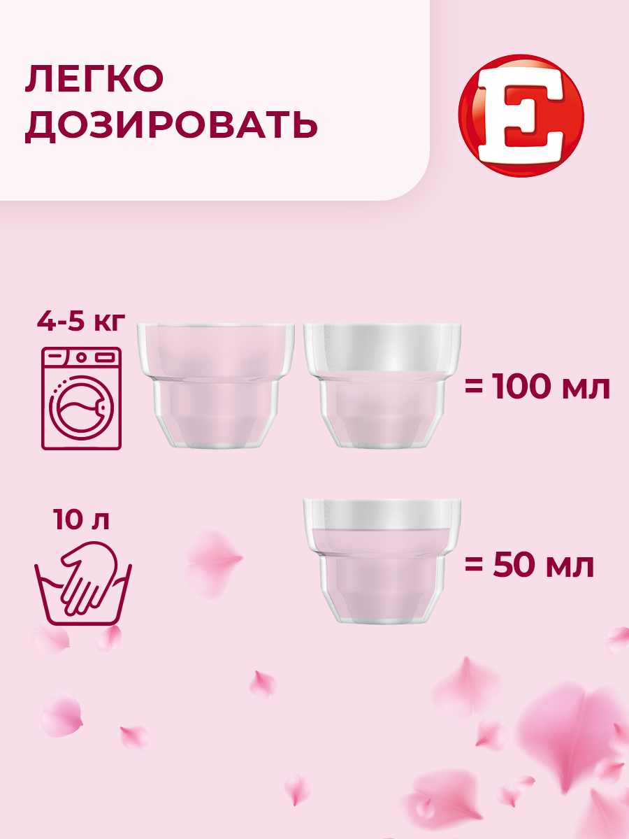 E Кондиционер для белья Цветочная Феерия, 2 л — фото 1