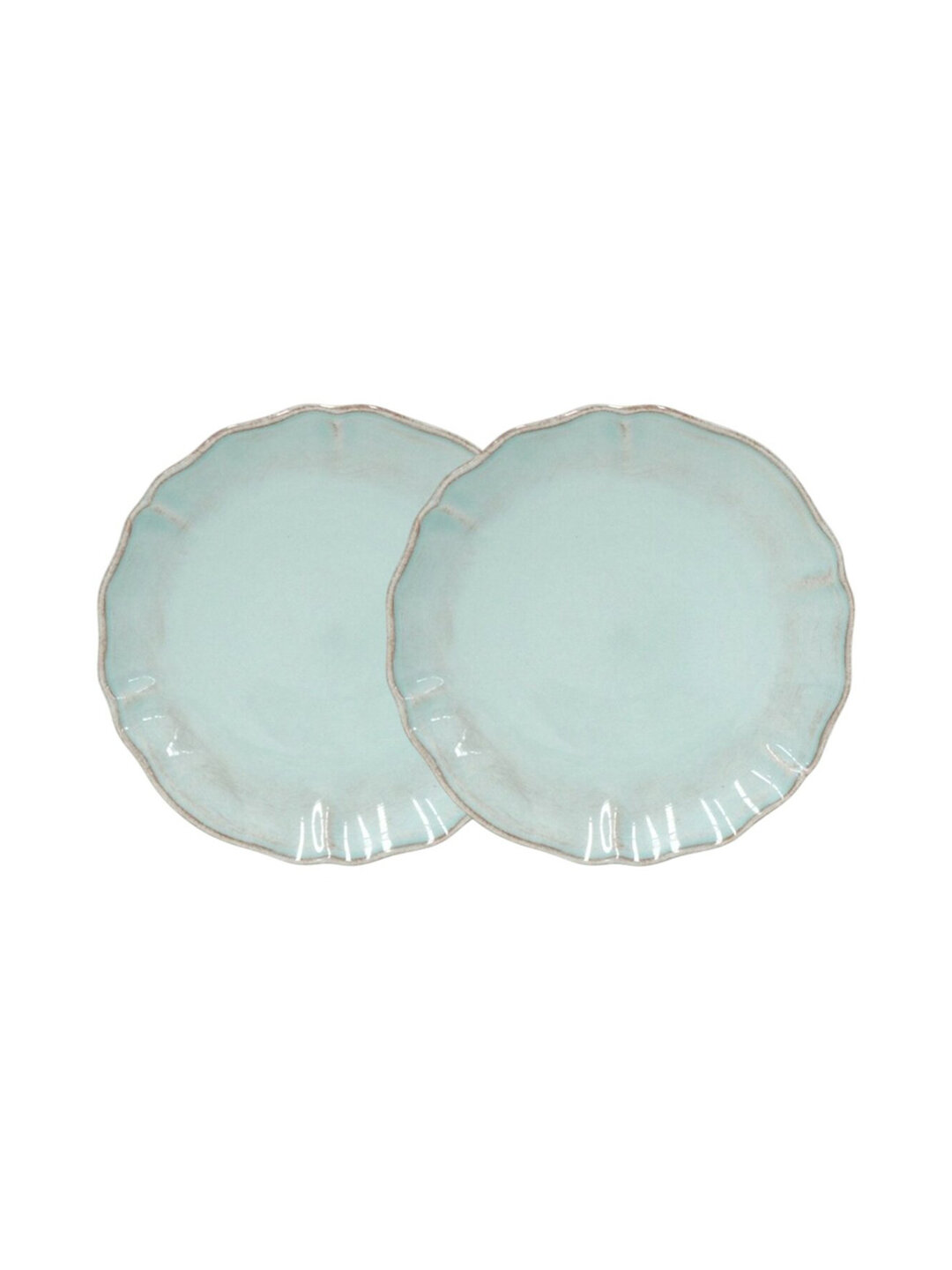 Набор тарелок, Costa Nova, Alentejo, 17 см, керамика, Португалия