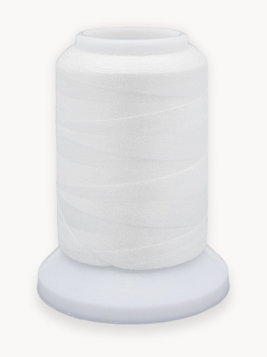 Водорастворимая нить / Нитки швейные для наметки 40/2, 500 м, 20С, цвет белый, Astra&Craft