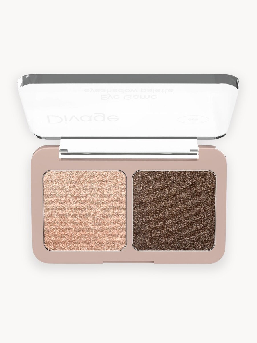 Divage Палетка теней для век Eye Game Тон 03 коричнево-золотистый