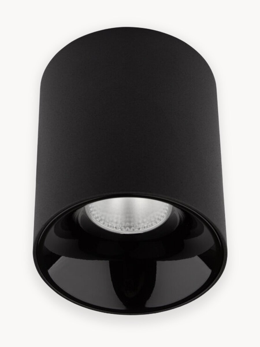 Умный накладной точечный светильник Aqara T1 MZSD11LM, угол рассеивания 24 градуса, черный