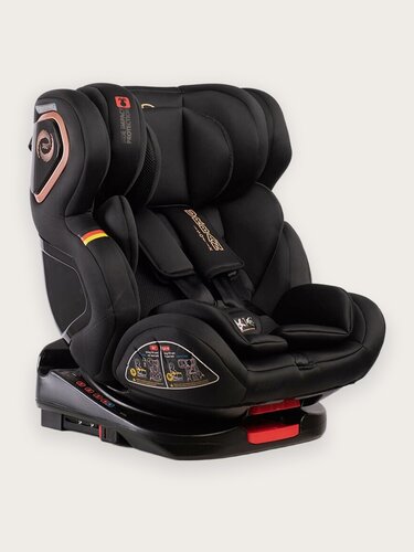 Изображение товара Peppy Urban Isofix, автокресло с рождения до 12 лет гр.0-1-2-3 (0-36 кг), цвет Gold Black