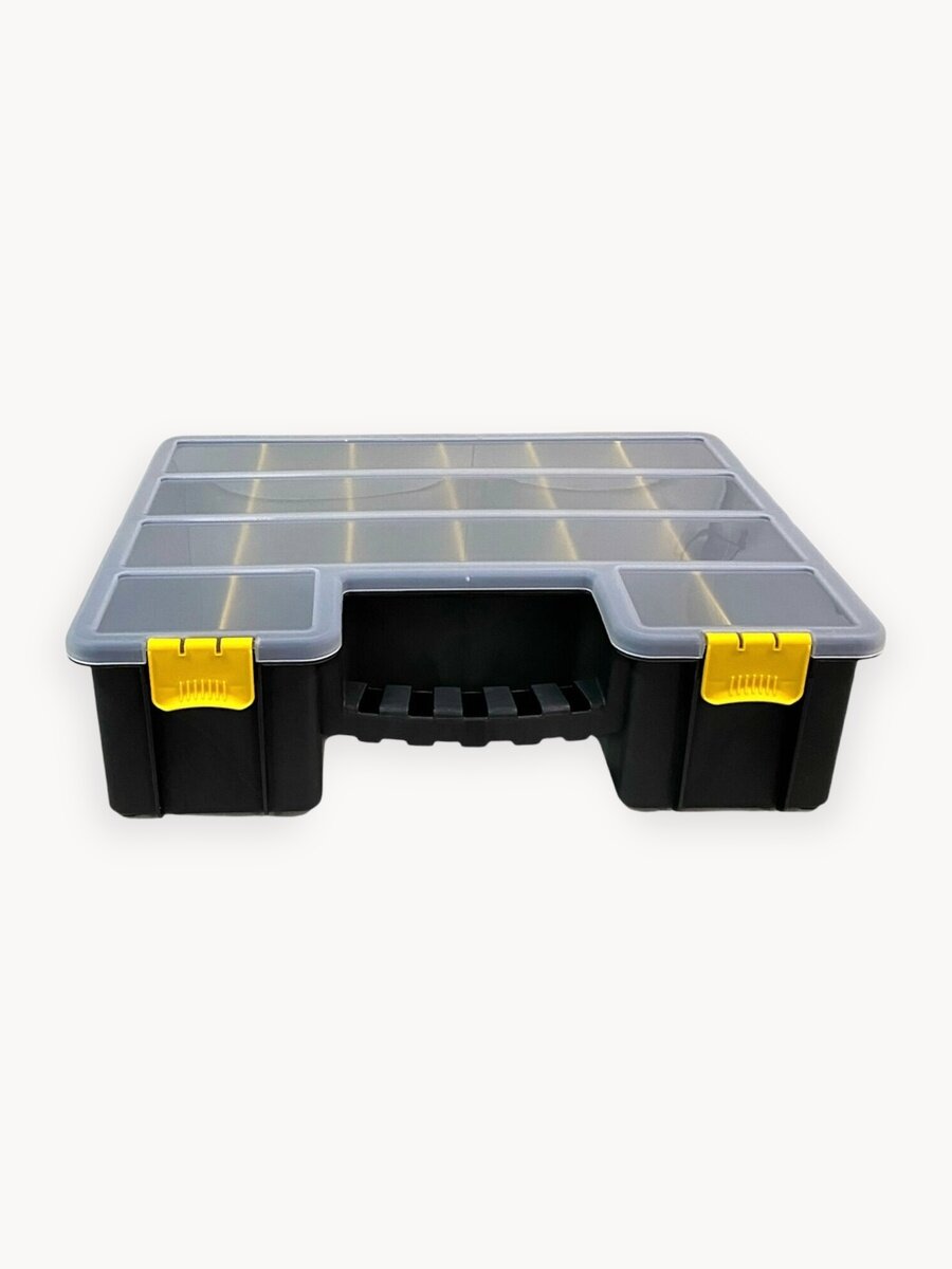 Органайзер Jetservice 407х340х112мм с разделителями 22 ячейки черный