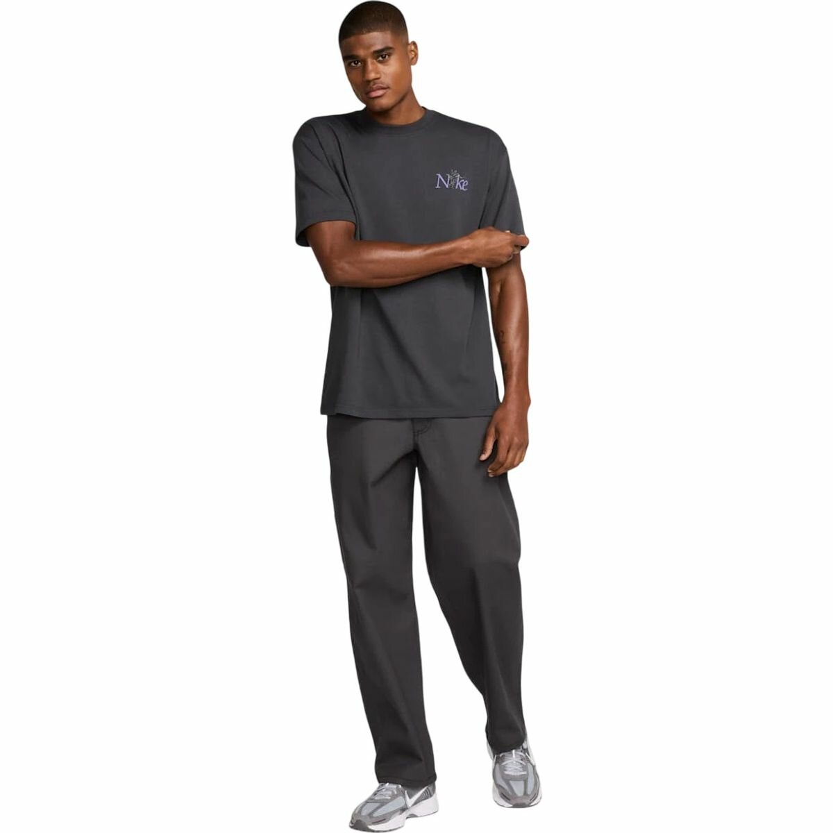 Футболка спортивная NIKE Max90 T-Shirt, размер XL, черный — фото 1