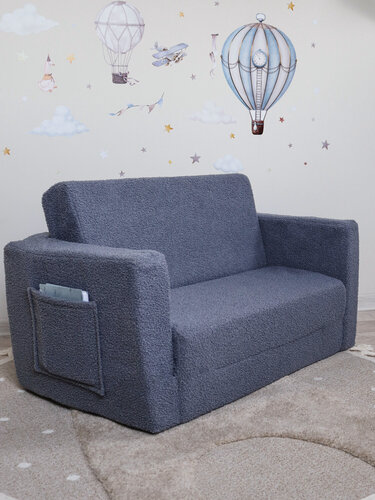 Изображение товара Детский диван кровать раскладной бескаркасный диванчик мягкий SIMBA