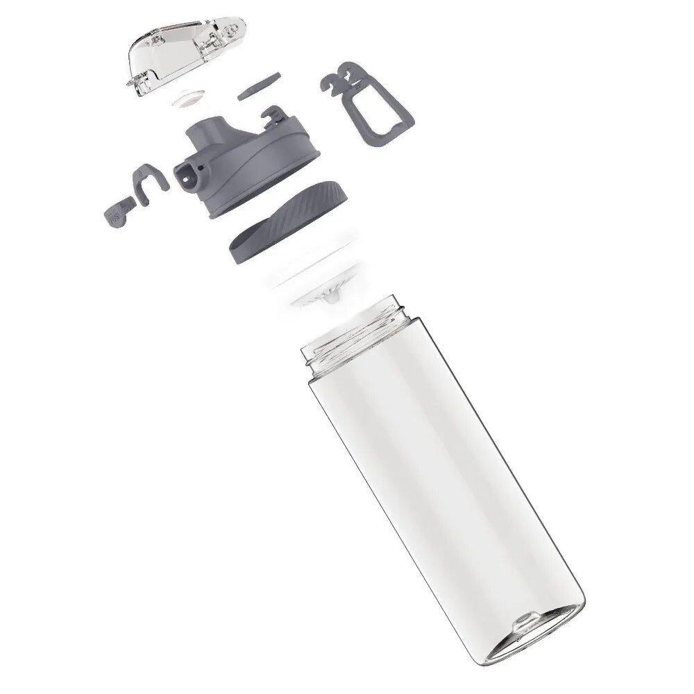 Бутылка для воды Quange Tritan Sports Cup, 620 мл (Grey) — фото 1