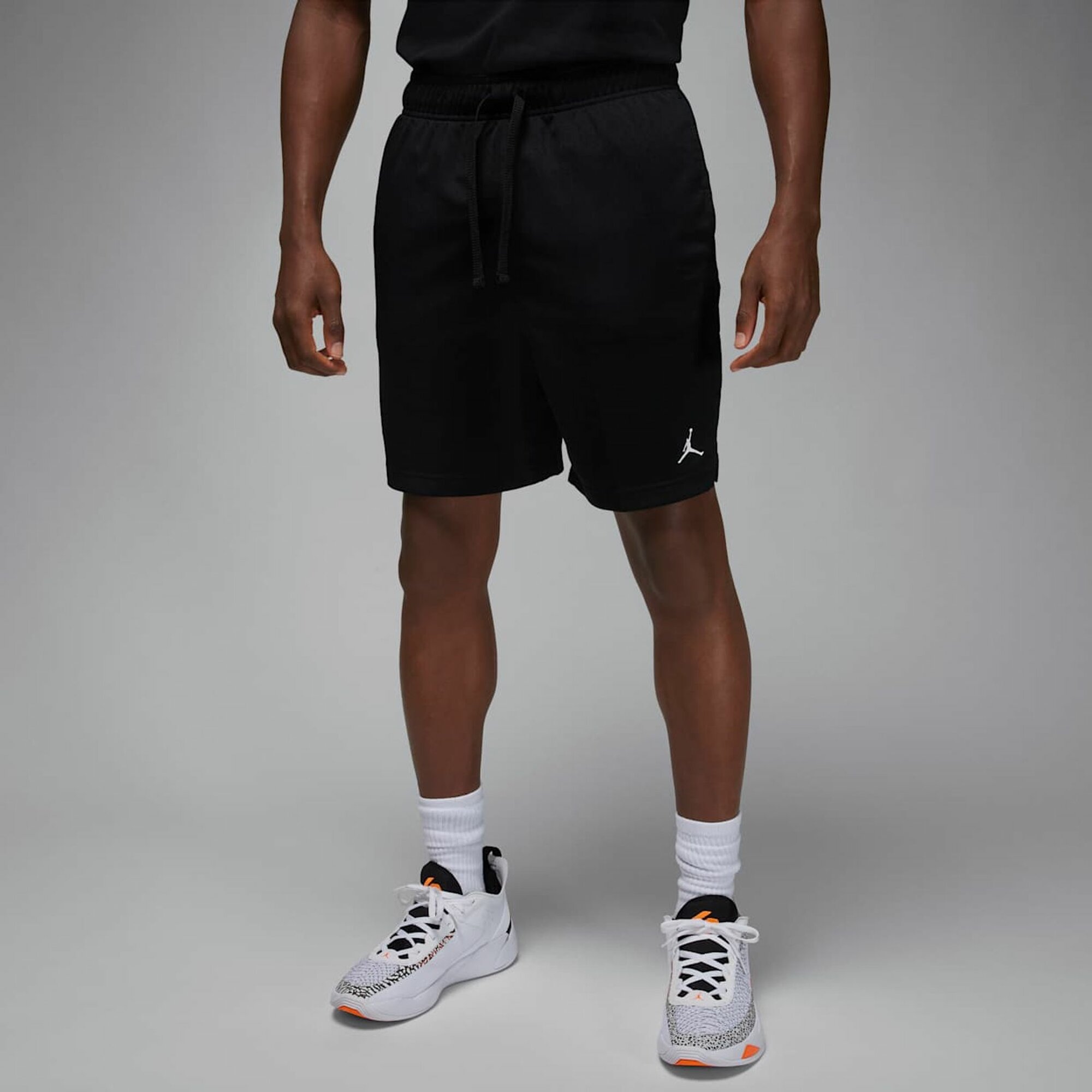 Шорты спортивные NIKE Jordan Sport Dri-FIT Mesh Shorts, размер S, черный