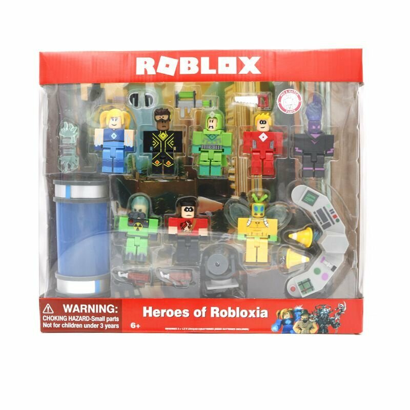 Коллекционная фигурка roblox game toys playset, 8 мини фигурок