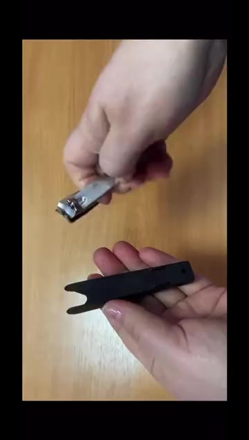 Книпсер для ногтей ZINGER SLN-604-C4 Classic, 9 см, с контейнером для ногтей, черный/серебристый — фото 1