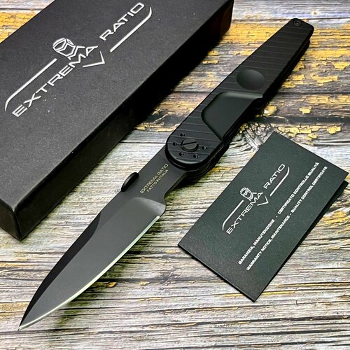 Нож складной Extrema Ratio EX0243UBLKBL LKU01 Urban Sideral, Black Blade, Black Handle