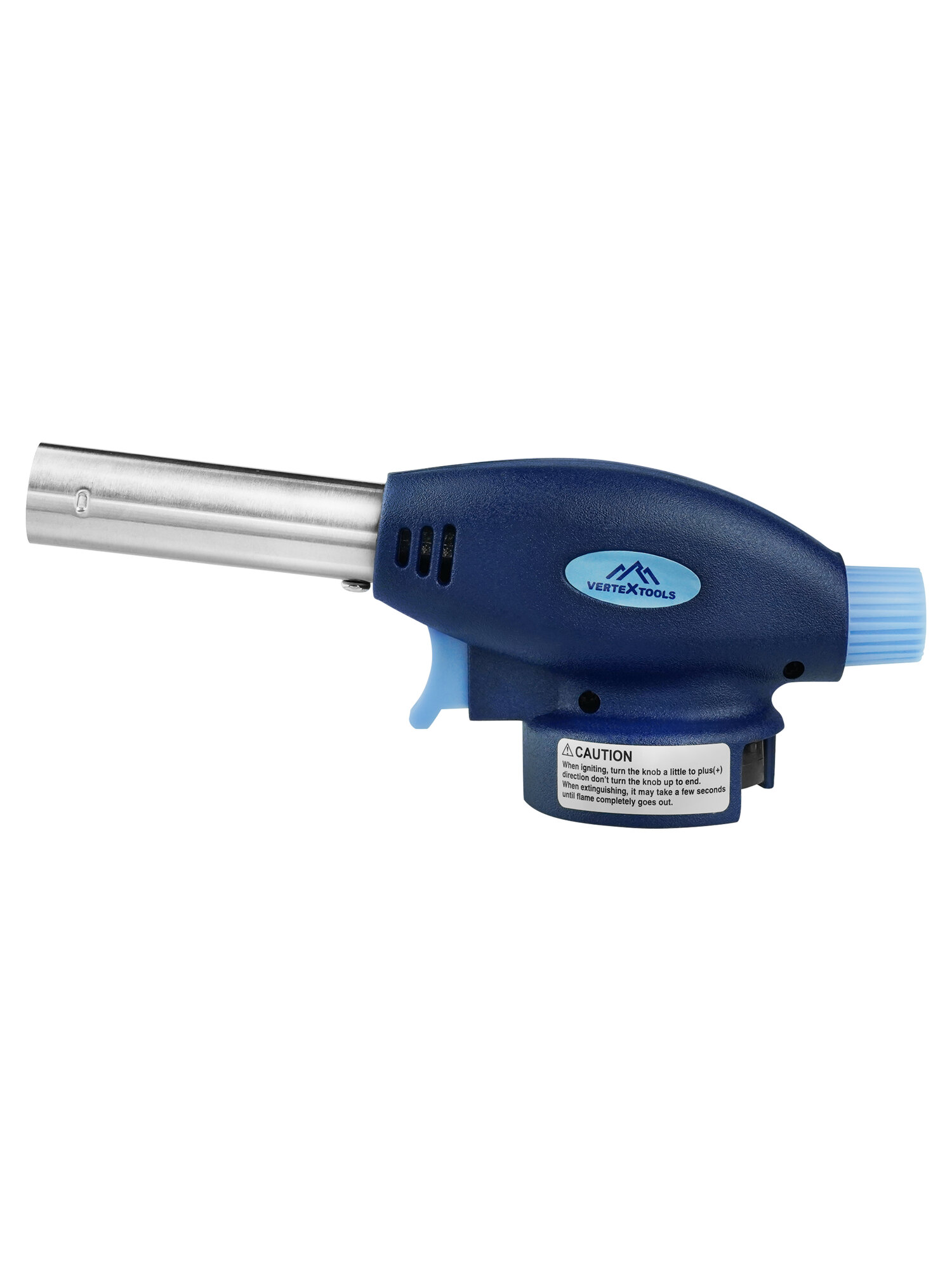 Изображение Газовая горелка VertexTools Рыбак, на баллон, с пьезоподжигом