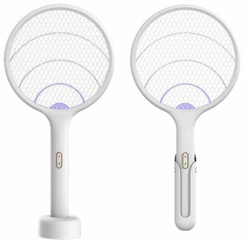 Изображение Электрическая мухобойка Xiaomi Qualitell Retractable Electric Mosquito Swatter L1, ZSS220907, CN, белый