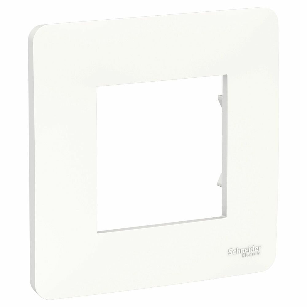 Unica Studio Бел Рамка 1-ная, Schneider Electric, NU200218