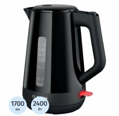Чайник электрический Bosch TWK 1M123 чёрный