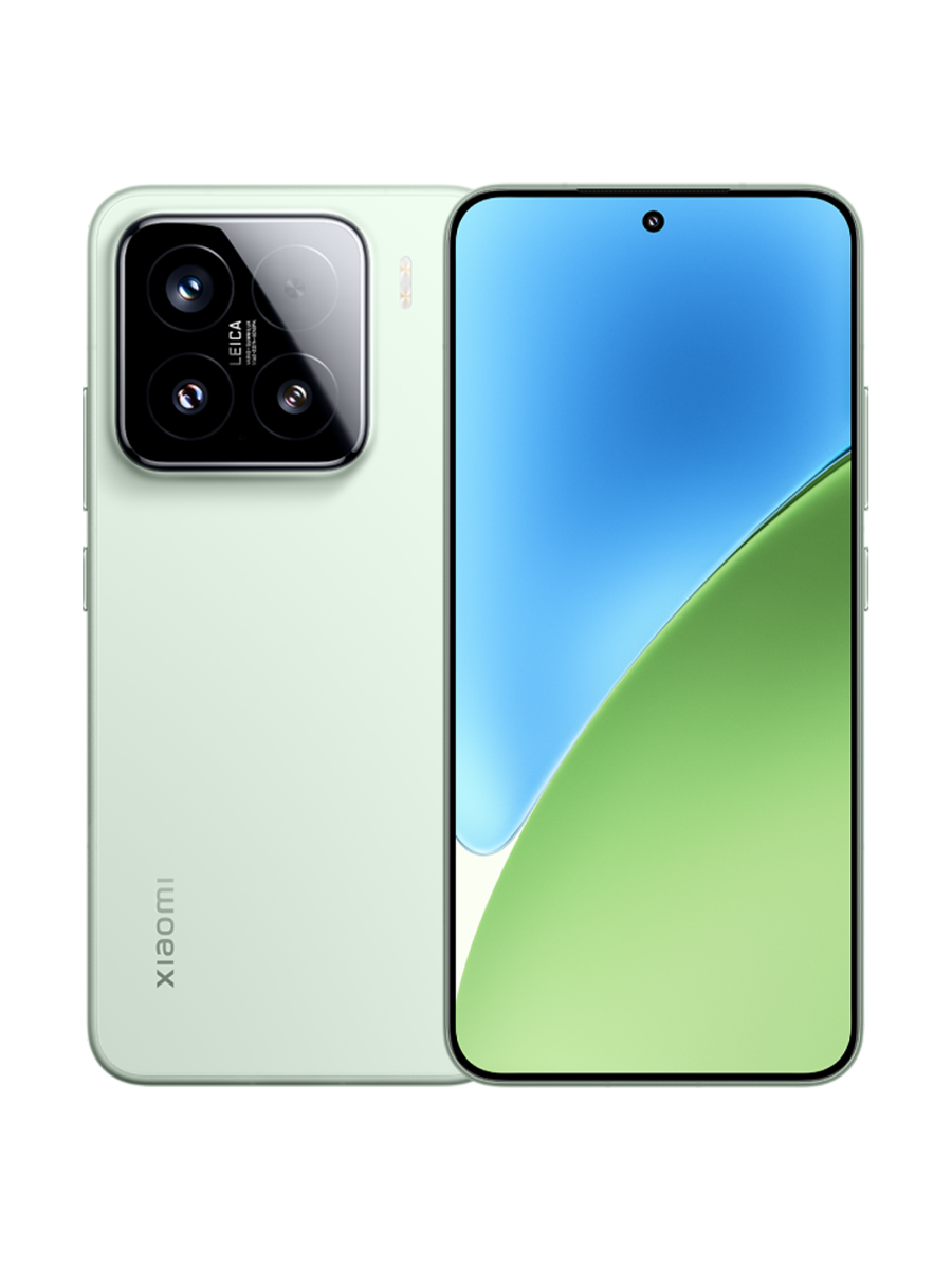 Смартфон Xiaomi 15 12/256GB Green (зеленый), SIM+eSIM (Global)