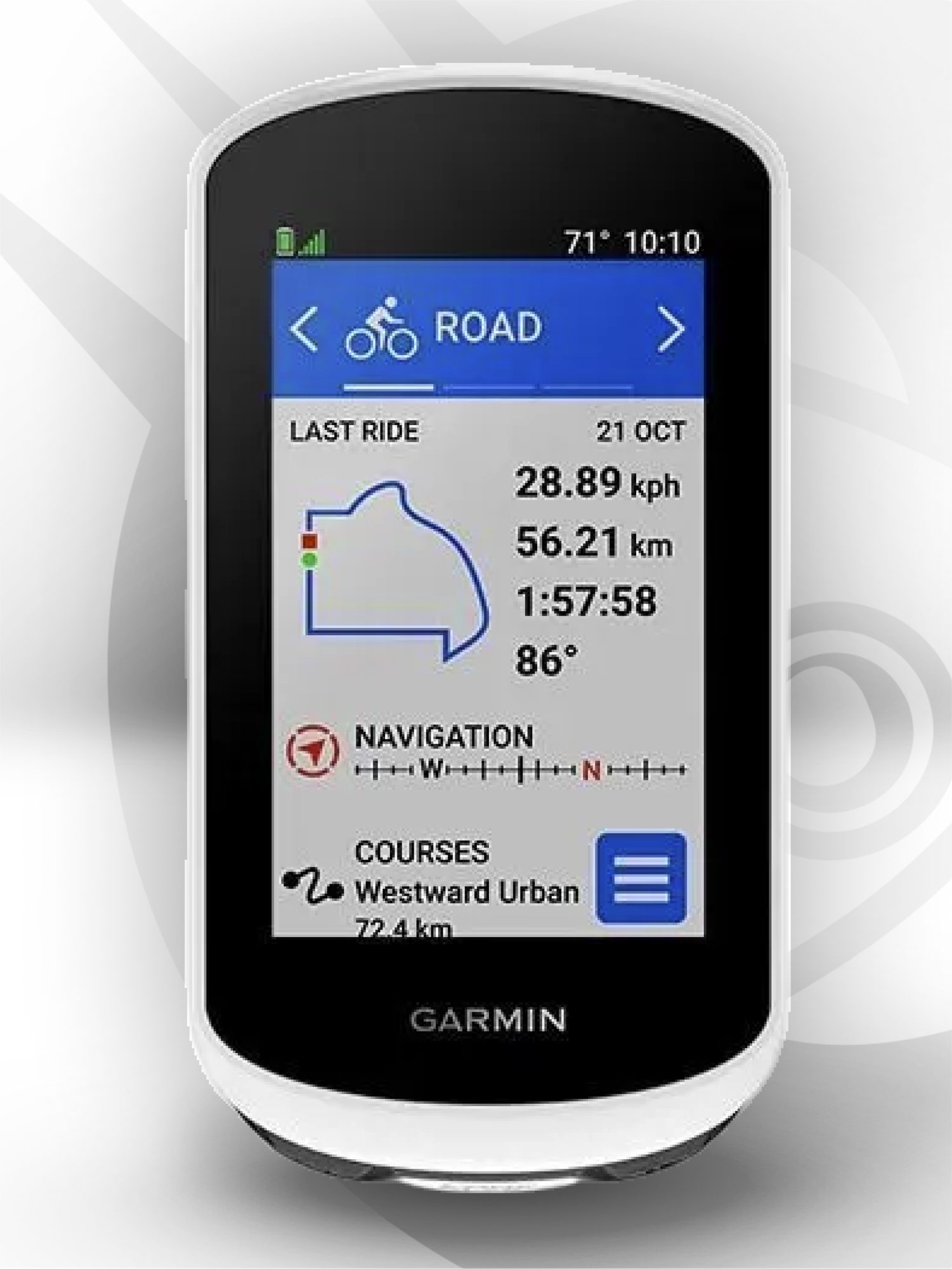 Велокомпьютер Garmin Edge Explore 2, 010-02703-10, GPS, Bluetooth, водонепроницаемый, сенсорный экран, черный/белый