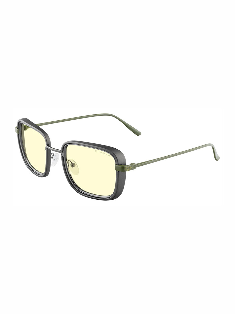 Компьютерные очки Gunnar Fallout Vault 33 Gunmetal  Olive Amber Lens Tint