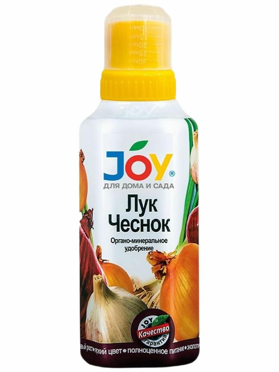 Органо - минеральное удобрение для лука и чеснока JOY 500мл