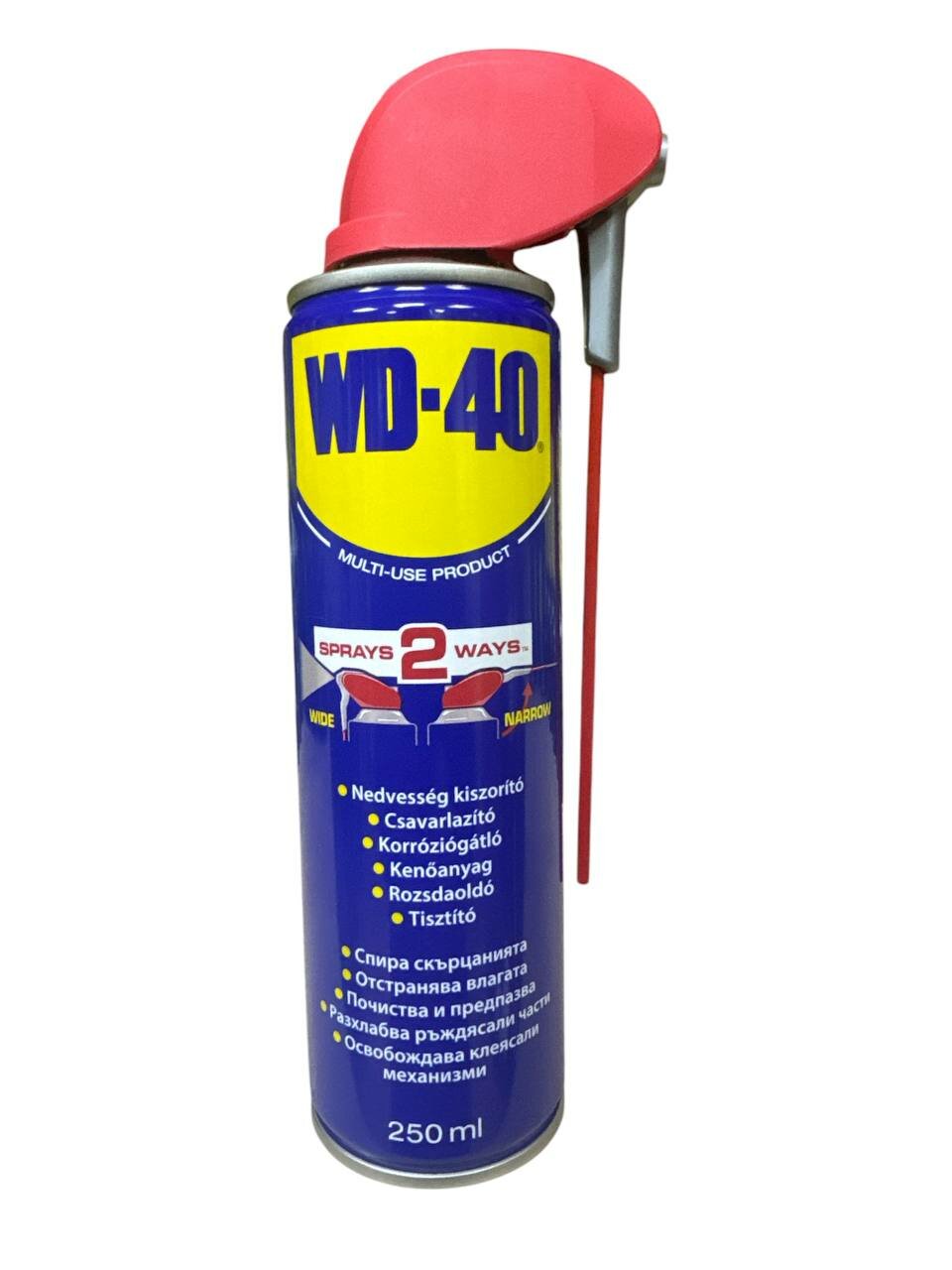 Универсальная смазка WD-40 250мл (оригинальная) проникающая многофункциональная