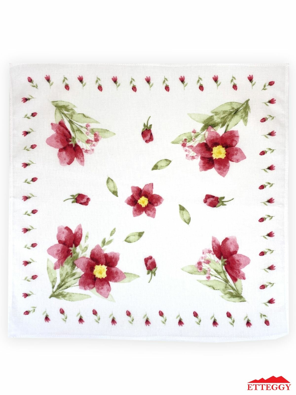 Носовой платок Etteggy, 6 шт., голубой — фото 1