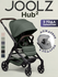 Коляска Joolz Hub2 Stone Grey, серая, миниатюрная прогулочная коляска для города