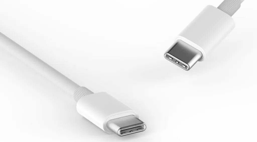 Кабель type-c to type-c 60w / поддержка быстрой зарядки белый — фото 1