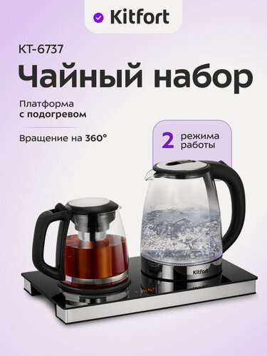 Изображение товара Чайный набор Kitfort КТ-6737