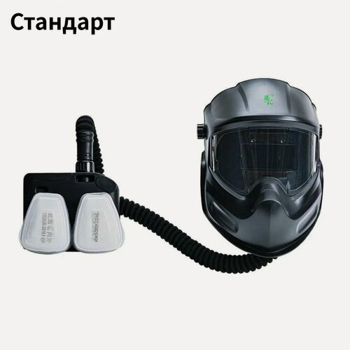 Изображение товара Сварочная маска с электроприводом подачи воздуха, антивирусный, пылезащитный и антибликовый сварочный шлем с автоматическим затемнением-ROMIKY