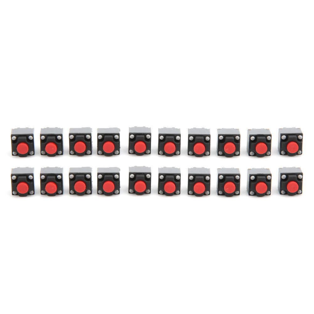 20pcs 6x6x7.3mm Tactile Push Button Switch Waterproof Micro Tact