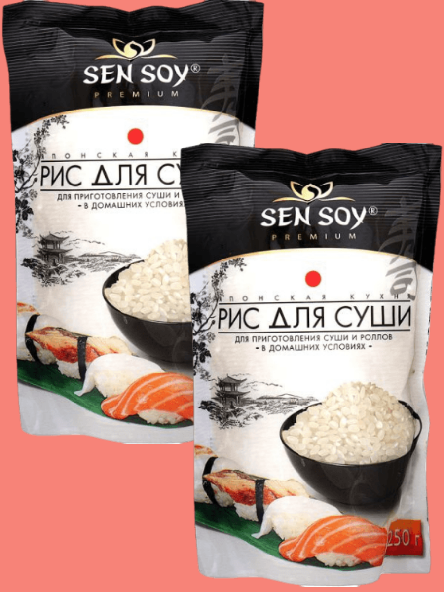 Рис для суши и роллов 250 г*2шт