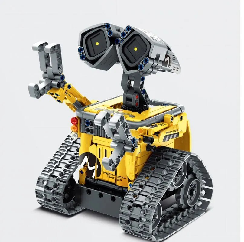 Конструктор STEM робот Валли 3 в 1 NEW 2024 с пультом и LED глазами