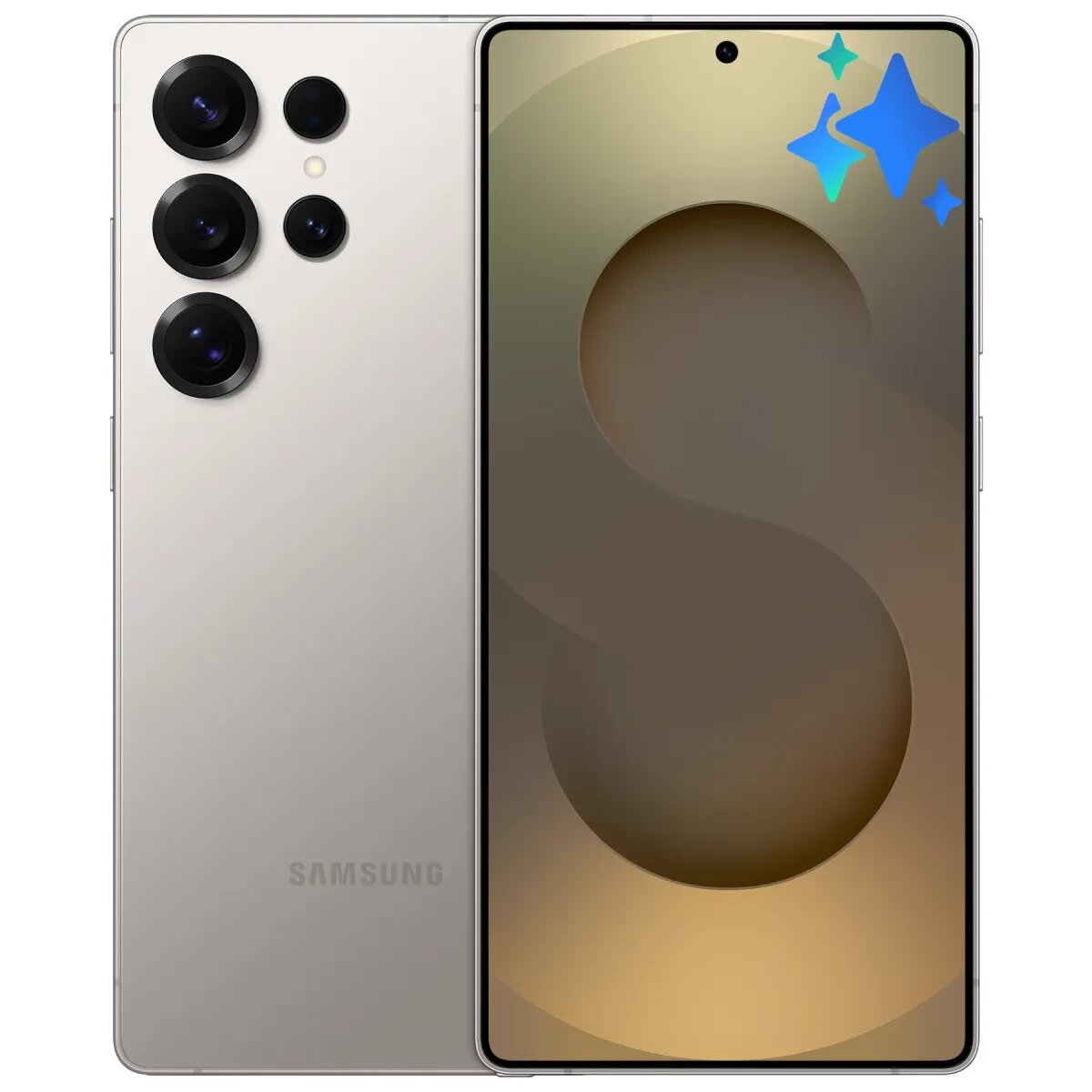 Смартфон Samsung Galaxy S25 Ultra 5G 12/256GB Titanium Gray (Серый)
