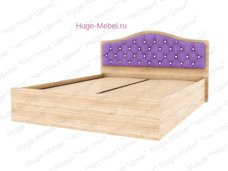 Двуспальная кровать с подъемным механизмом "Дели сирень" Huge Mebel Кровати. Ширина 1712 высота 2032