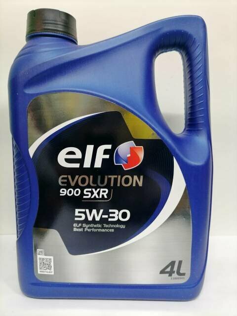 Масло моторное Elf 5w30 evolution 900 sxr, 4л, артикул 11080501