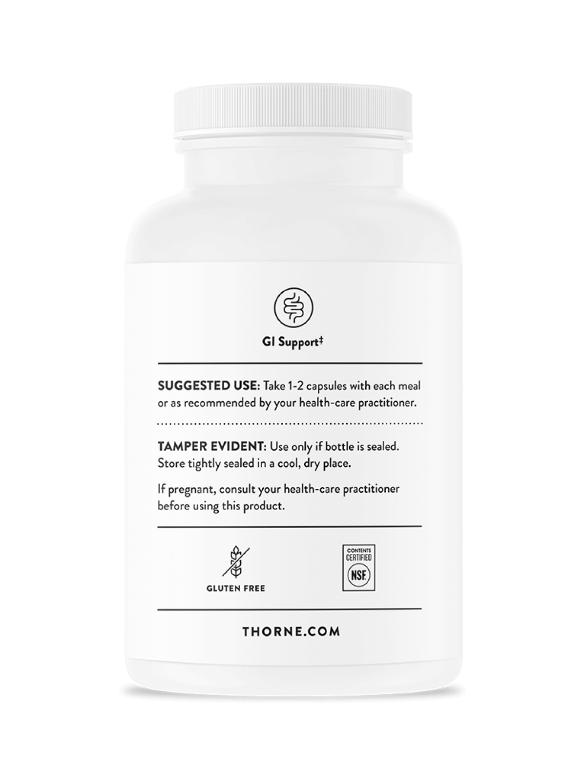 Изображение Пищеварительные ферменты бетаин/пепсин/панкреатин, Multi Enzyme, Thorne Research, 180 капсул