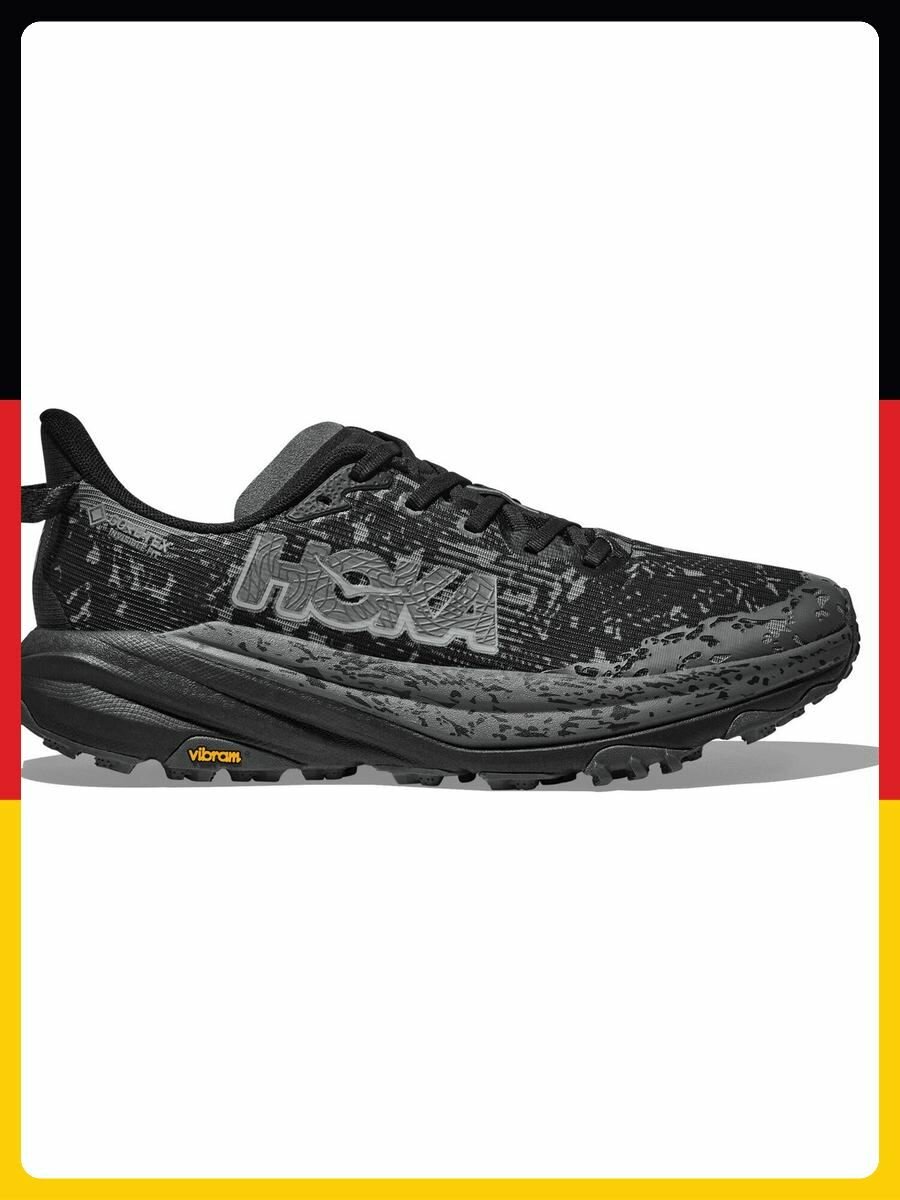 Кроссовки HOKA ONE ONE m speedgoat 6 gtx, размер 44 EU, черный