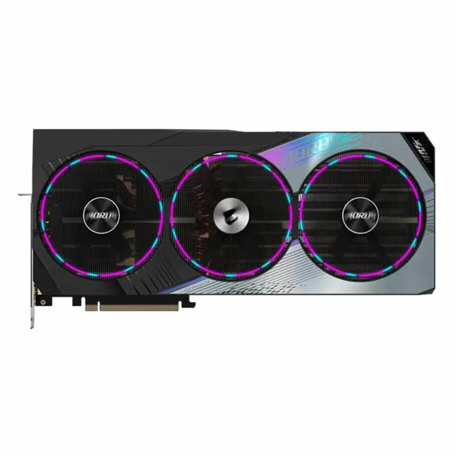 Видеокарта GIGABYTE Aorus RTX4090 MASTER (GV-N4090AORUS M-24GD) - PCI Express 4.0, 24 ГБ, GDDR6X, 384 бит, DisplayPort, HDMI, GPU 2230 МГц
