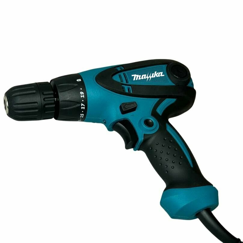 Сетевой шуруповерт электрический massika дрель от сети 220v