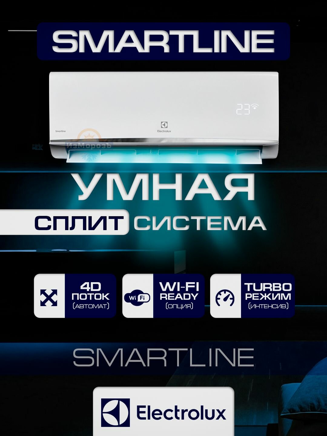 Сплит-система Electrolux Smartline EACS-18HSM/N8_V2 комплект